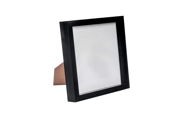 8 X 8 3d Box Photo Frame - Black