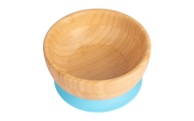 Bamboo Suction Bowl - Blue