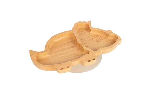 Dani The Dinosaur Bamboo Suction Plate - Beige
