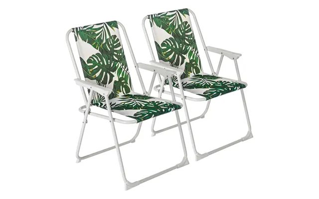 Folding Metal Beach Chairs - Pack Of Two