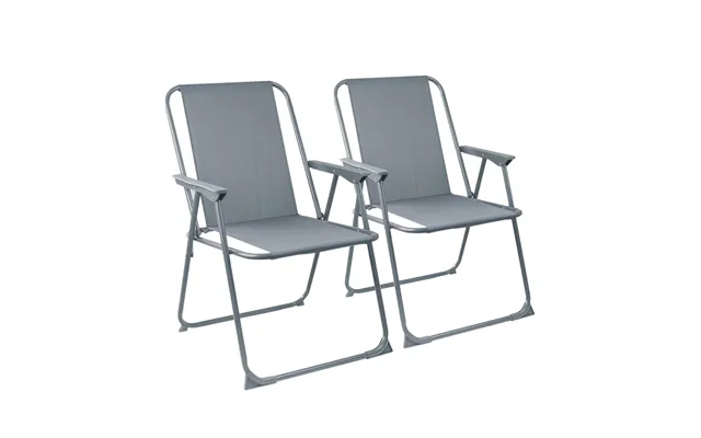 Folding Metal Beach Chairs - Pack Of Two