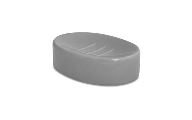 Grey Ceramic Soap Dish