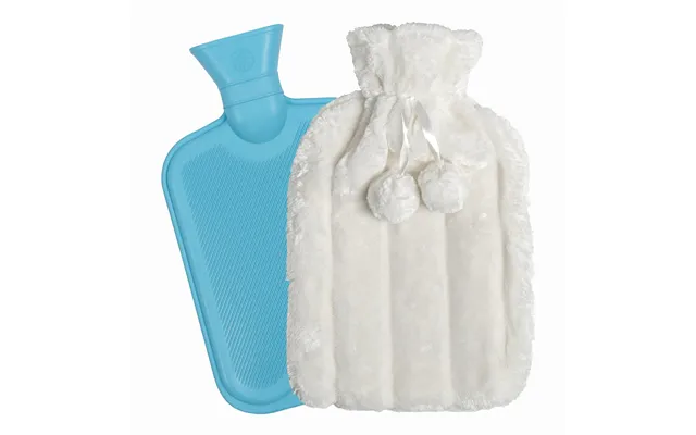 Hot Water Bottle With Plush Cover - 1.8l
