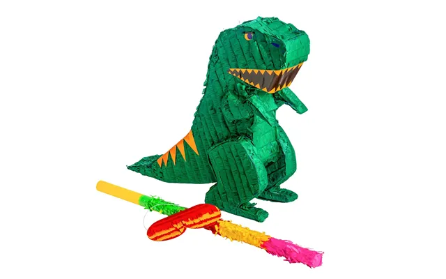 Jumbo Dinosaur Pinata Party Set - Multi Stick