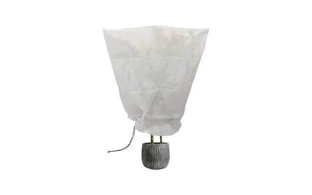 Plant Fleece Frost Protection Cover With Drawstring - 80cm X 100cm
