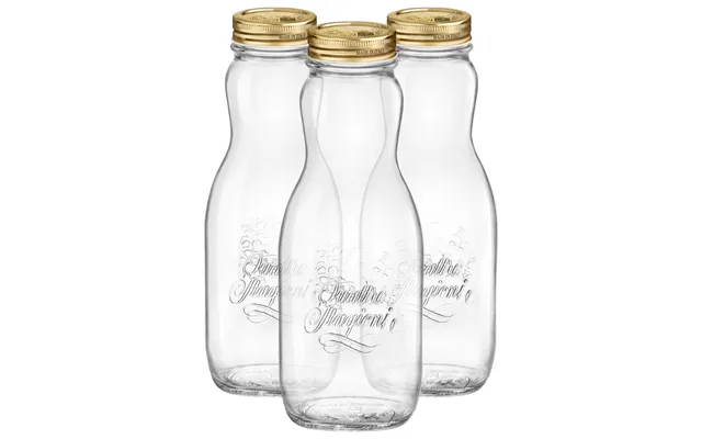 Quattro Stagioni Glass Bottles - Pack Of Three