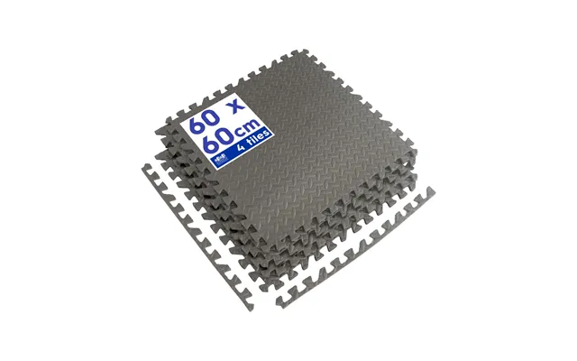 Thick Interlocking Gym Flooring Mats - 60 X 60cm