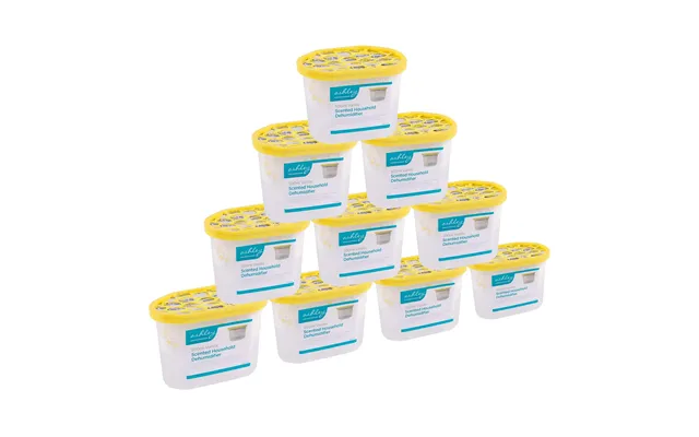 Vanilla 500ml Scented Interior Dehumidifier - Pack Of 10