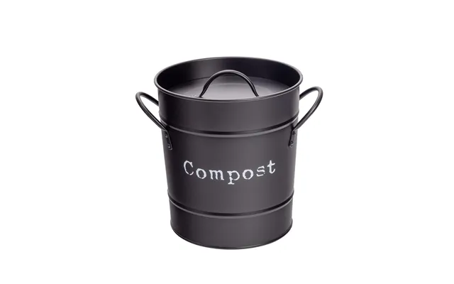 Vintage Compost Bin - Black