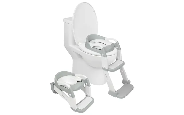 White Adjustable 2-in-1 Potty Training Toilet Seat