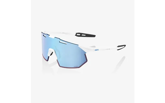 100% Hypercraft Sq Sunglasses White Blue With Extra Lenses For Running And Outdoor Activities