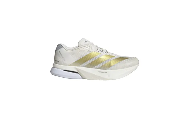 Adidas Adizero Boston 13 Men's Running Shoes Size 43 Eu White - Lightweight Design For Fast Training And Races