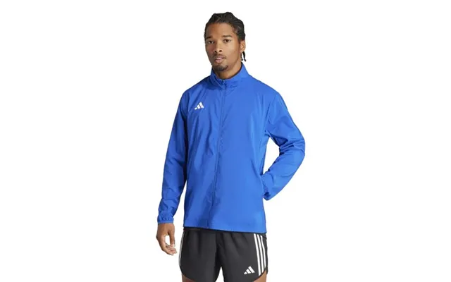 Adidas Adizero E Jacket For Men - Lightweight Running Jacket In Blue For Optimal Performance