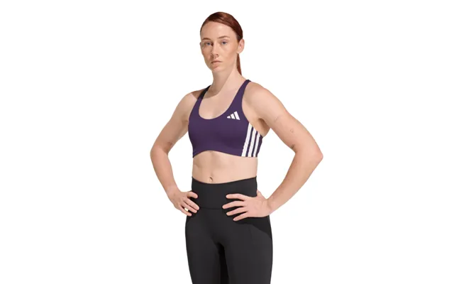 Adidas Adizero Medium Support Workout Bra L-cd Purple Women