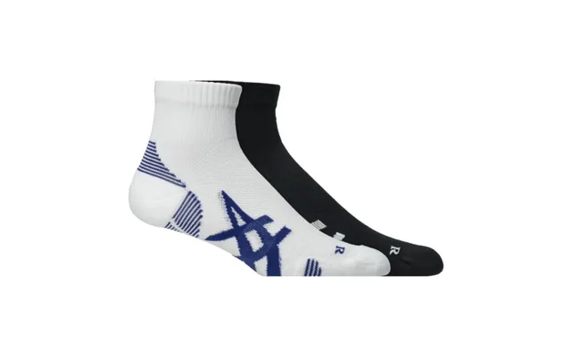 Asics Cushioned Run Quarter Sock 2-pack 35-38 I Black Women