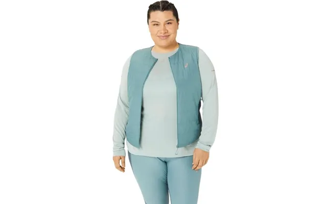 Asics Nagino Padded Vest Xl - Women's Blue Running And Outdoor Gear For Comfort And Performance