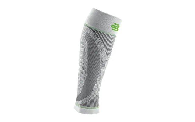 Bauerfeind Sports Compression Sleeves For Calf And Thigh Enhance Performance & Recovery - White