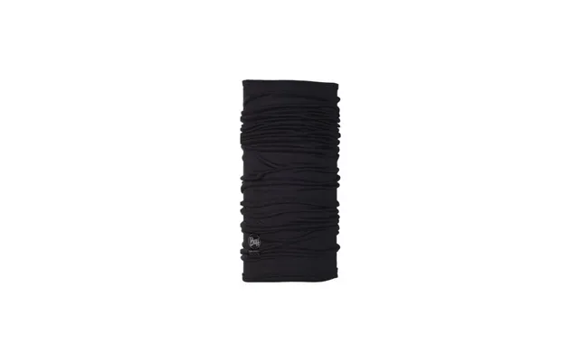 Buff Lightweight Merino Wool Hat In Solid Black Ideal For Running And Outdoor Activities
