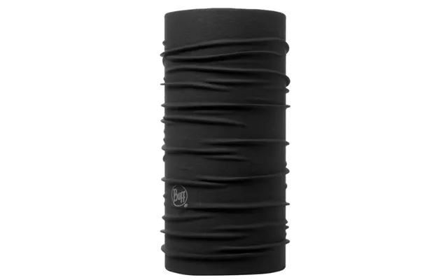 Buff Original Ecostretch Cap In Solid Black - Ideal For Running And Outdoor Activities