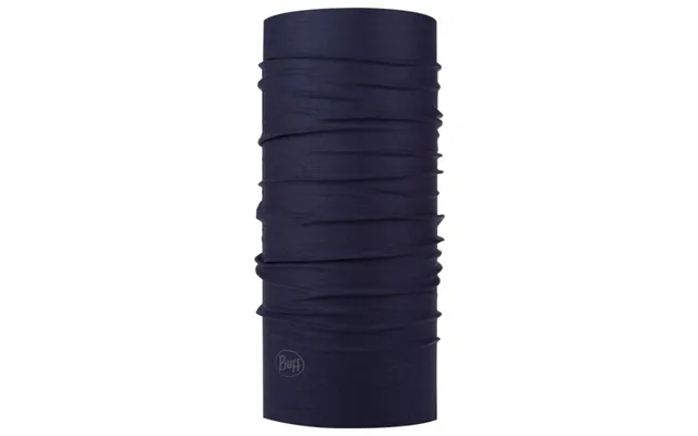Buff Original Ecostretch Cap In Solid Night Blue Ideal For Running And Outdoor Activities