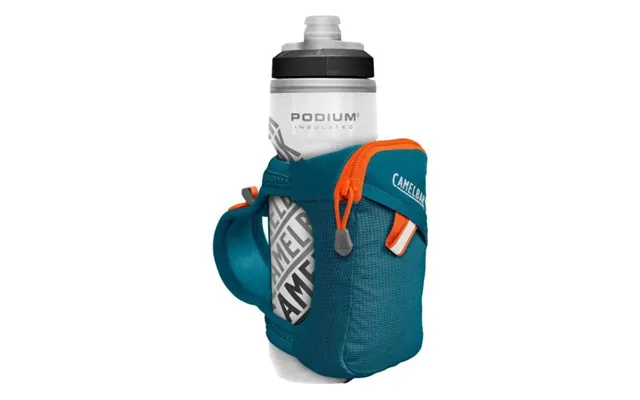 Camelbak Quick Grip Chill Handheld 0.6l Hydration Bottle - Blue Corsia Orange For Runners