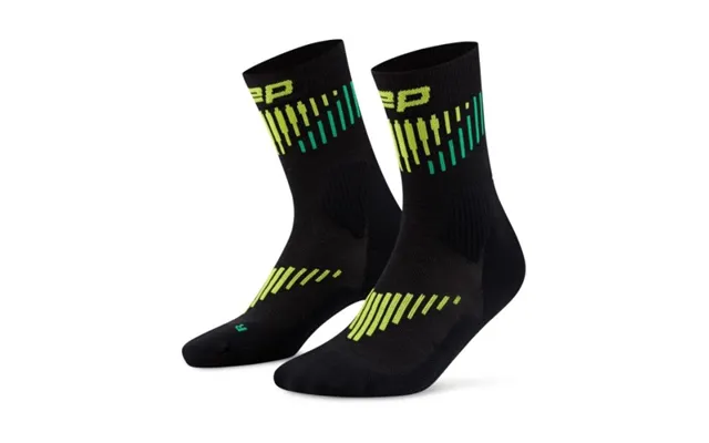 Cep Core Run Merino Socks Mid-cut 3.0 45-48 V Black Women