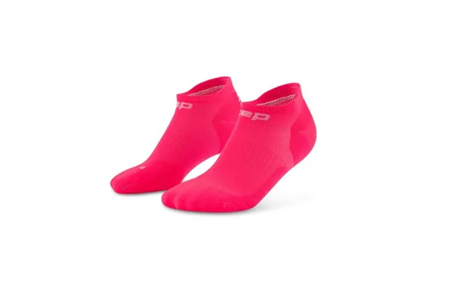 Cep Core Run No-show Socks 5.0 - Women's Comfort & Breathability In Pink, Size 34-37 Eu For Optimal Running Performance