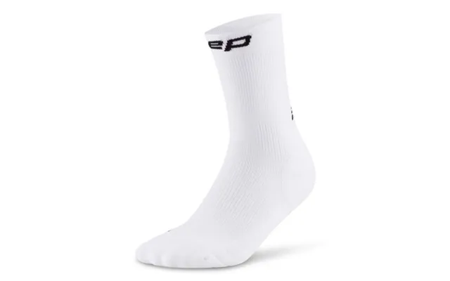 Cep Core Run Socks Mid-cut 5.0 For Women - White Performance Running Socks