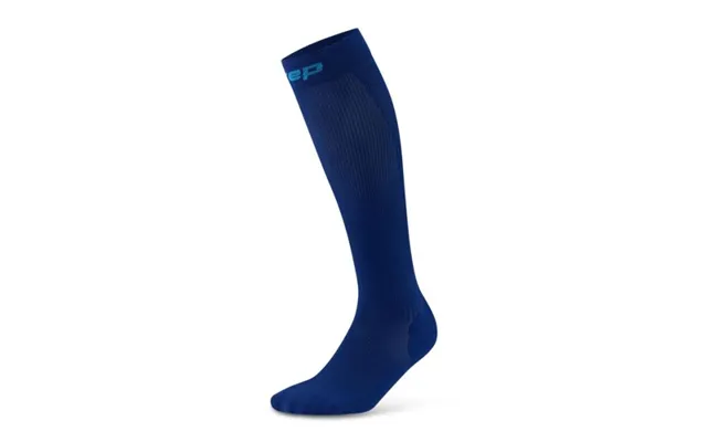 Cep Core Run Socks Tall 5.0 For Men - Dark Blue Compression Running Socks