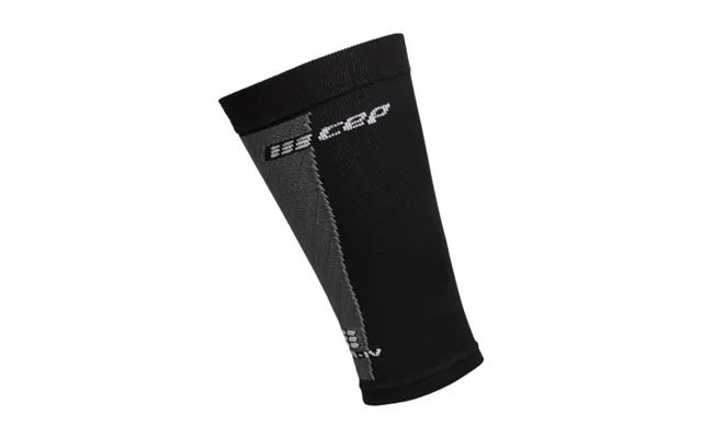 Cep Ultralight Compression Calf Sleeves For Enhanced Running Performance - Black White