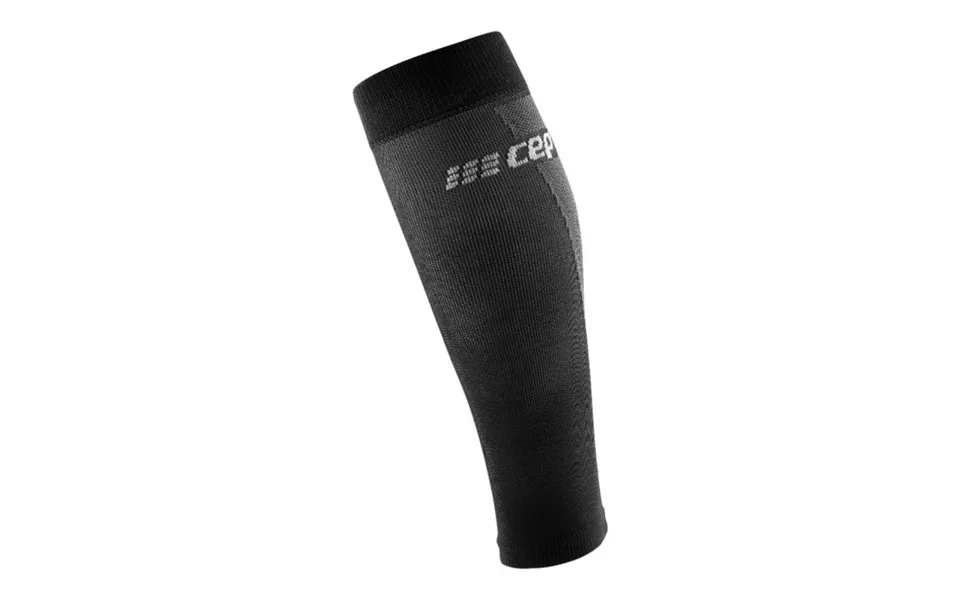 Cep Ultralight Compression Calf Sleeves For Women - Black Grey Running Support
