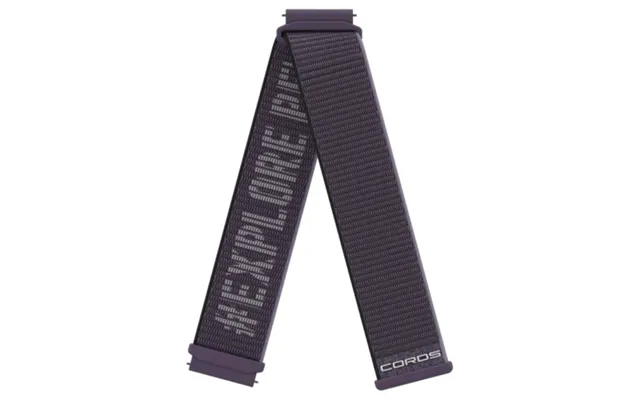 Coros Apex 2 Pro 22mm Nylon Strap - Purple, Quick-release For Sports Watch, Ideal For Active Runners And Adventurers