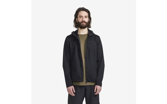 Craft Adv Essence Hydro Jacket For Men - Lightweight Waterproof Running Jacket In Black