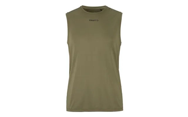Craft Adv Essence Sl Tee 2 Size Men's Running Singlet - Green For Comfortable Training