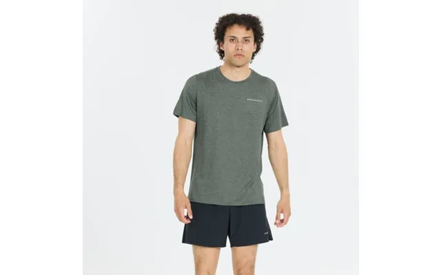 Endurance Abdon Melange Short Sleeve Tee S Green Men