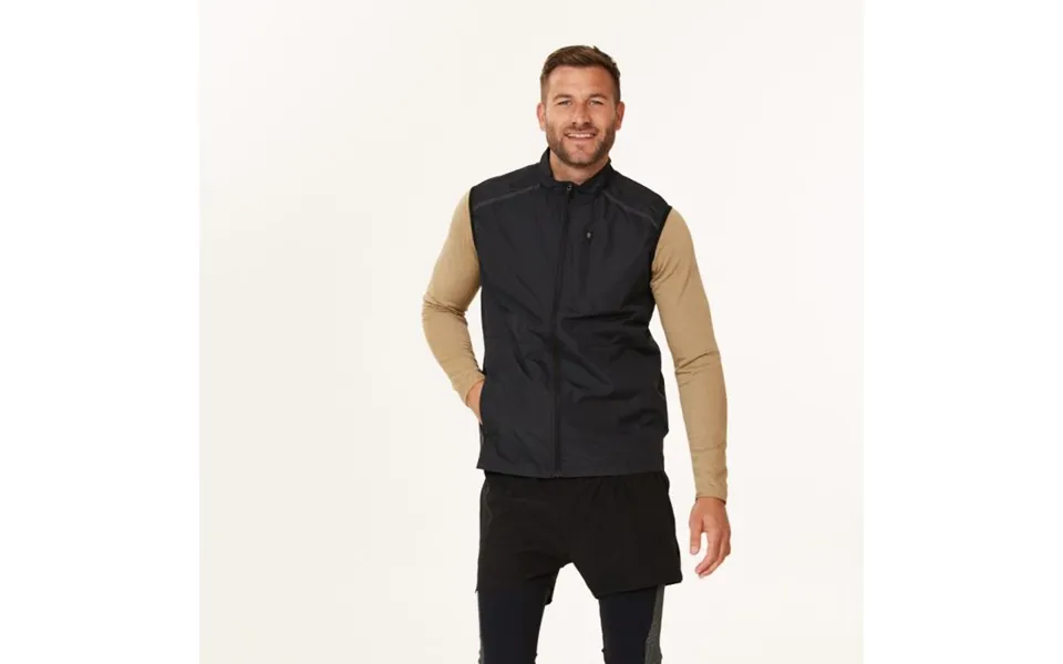 Endurance Hugoee Running Vest - Size S, Black