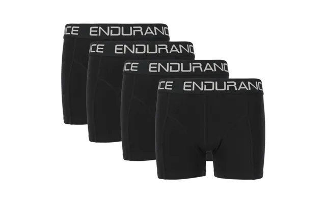 Endurance Junior Boxer Shorts 4-pack - Comfort & Style For Active Kids, Ideal For Running And Sports Activities