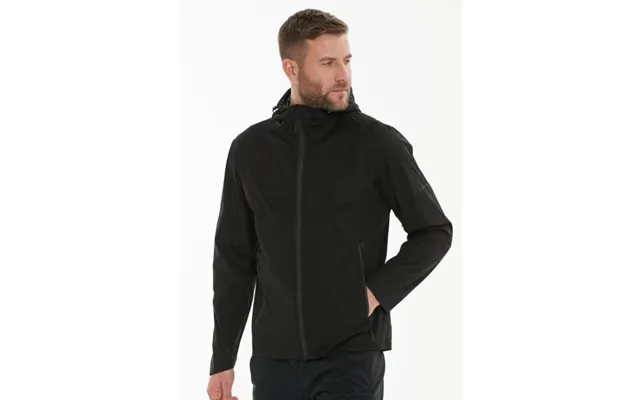 Endurance Komint Waterproof Jacket For Men - Black Running Essential