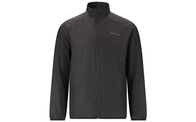 Endurance Sylas Jacket For Men - Black High Neck Running Jacket For Ultimate Comfort
