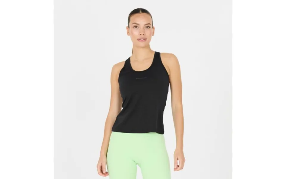 Endurance Women's Black Running Singlet - Lightweight Performance Top For Runners