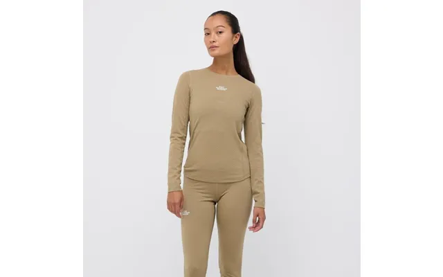 Eyda Shavanna Thermal Ls Tee M Brown Women product image