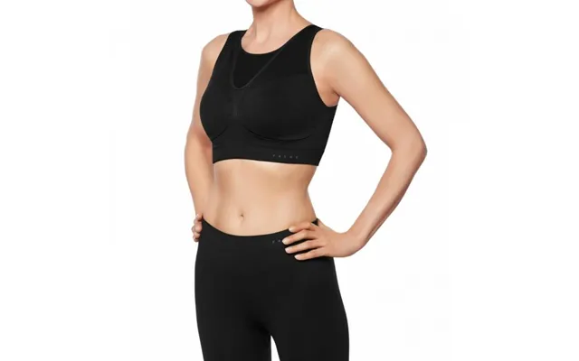 Falke C D Bra Top Xs Women's - Black, Ideal For Running And Active Lifestyle With Optimal Support