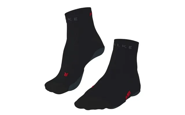 Falke Ru True Motion Short Socks 42-43 Black Men