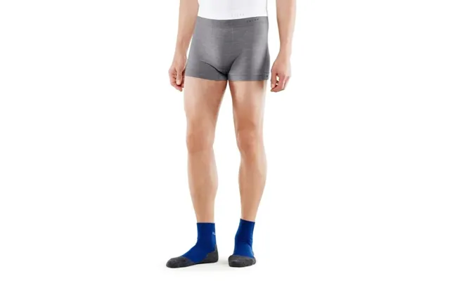 Falke Wool-tech Light Boxer Men's Size S - Comfortable Grey Wool Blend For Running And Leisure