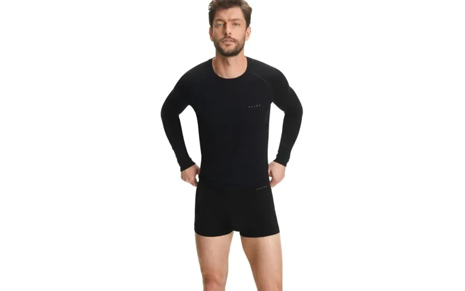 Falke Wool-tech Light Boxer Xl - Comfortable Wool Blend For Running & Leisure, Black