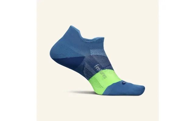 Feetures Elite Ultra Light No Show Socks Xl Men - Blue For Comfortable Running Training