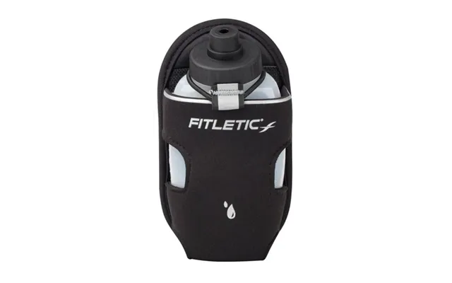 Fitletic Extramile 240 Ml Hydration Bottle In Black For Runners And Outdoor Enthusiasts