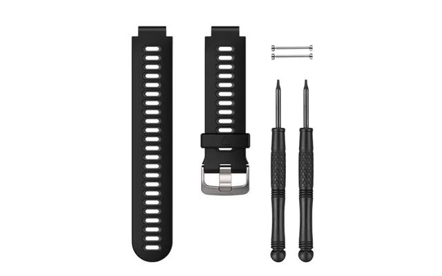 Garmin Forerunner 735xt Black Gray Strap - Durable Accessory For Active Runners