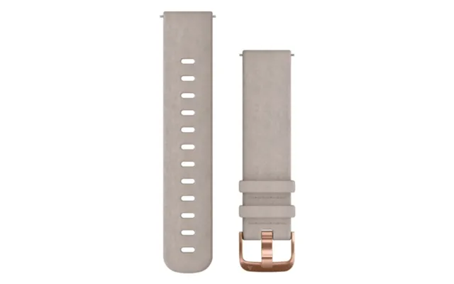 Garmin Quick Release 20 Mm Gray Suede Strap For Stylish Running Watch Accessories