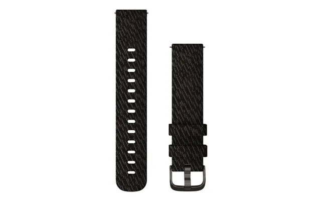 Garmin Quick Release 20 Mm Nylon Strap In Graphite Black For Active Lifestyles